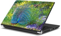 ezyPRNT Dancing Peacock (15 to 15.6 inch) Vinyl Laptop Decal 15   Laptop Accessories  (ezyPRNT)