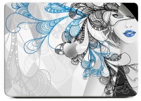 Swagsutra Girl with cap SKIN/DECAL for Apple Macbook Air 11 Vinyl Laptop Decal 11   Laptop Accessories  (Swagsutra)