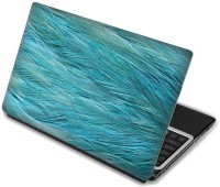Shopmania Green Feather Vinyl Laptop Decal 15.6   Laptop Accessories  (Shopmania)