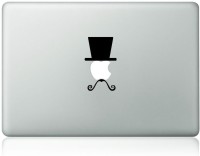 Clublaptop Macbook Sticker Hat Moustache 13