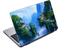 ezyPRNT Chinese Huts (14 to 14.9 inch) Vinyl Laptop Decal 14   Laptop Accessories  (ezyPRNT)