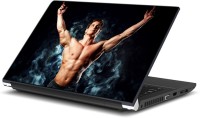 ezyPRNT Topless Man with Heroic Physique (15 to 15.6 inch) Vinyl Laptop Decal 15   Laptop Accessories  (ezyPRNT)