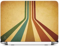 FineArts Abstract Lines Light Brown Vinyl Laptop Decal 15.6   Laptop Accessories  (FineArts)