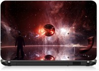 View VI Collections WATCHING GALAXY IN OFFICE pvc Laptop Decal 15.6 Laptop Accessories Price Online(VI Collections)