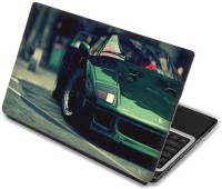 Shopmania Green car Vinyl Laptop Decal 15.6   Laptop Accessories  (Shopmania)