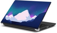 ezyPRNT Alaska Snow Mountain Abstract Art & Painting (15 to 15.6 inch) Vinyl Laptop Decal 15   Laptop Accessories  (ezyPRNT)