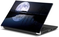 Dadlace Dark Moon Vinyl Laptop Decal 13.3   Laptop Accessories  (Dadlace)