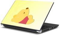 Rangeele Inkers Pooh Sleeping Vinyl Laptop Decal 15.6   Laptop Accessories  (Rangeele Inkers)
