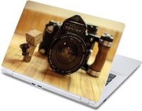 ezyPRNT Camera on Wood (13 to 13.9 inch) Vinyl Laptop Decal 13   Laptop Accessories  (ezyPRNT)