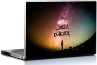View Seven Rays The Universe Loves A Believer Vinyl Laptop Decal 15.6 Laptop Accessories Price Online(Seven Rays)
