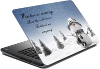 meSleep Winter Is Coming LS-85-026 Vinyl Laptop Decal 15.6   Laptop Accessories  (meSleep)