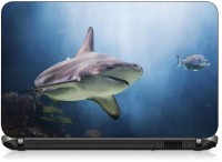 View VI Collections SHARK ATTACK pvc Laptop Decal 15.6 Laptop Accessories Price Online(VI Collections)