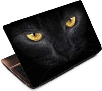 Anweshas Black Cat Eye Vinyl Laptop Decal 15.6   Laptop Accessories  (Anweshas)