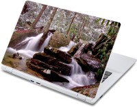 ezyPRNT Rocks Waterfall Nature (13 to 13.9 inch) Vinyl Laptop Decal 13   Laptop Accessories  (ezyPRNT)