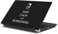 ezyPRNT Keep Calm and Blarghargh (15 to 15.6 inch) Vinyl Laptop Decal 15   Laptop Accessories  (ezyPRNT)