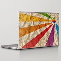 Theskinmantra Scrambled Apple Universal Size Vinyl Laptop Decal 15.6   Laptop Accessories  (Theskinmantra)