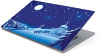Lovely Collection Cartoon snow house Vinyl Laptop Decal 15.6   Laptop Accessories  (Lovely Collection)