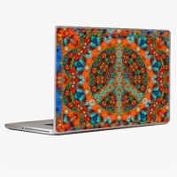 Theskinmantra Peace with Colours Laptop Decal 13.3   Laptop Accessories  (Theskinmantra)