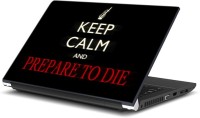 ezyPRNT Keep Calm and Prepare to Die (14 to 14.9 inch) Vinyl Laptop Decal 14   Laptop Accessories  (ezyPRNT)