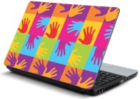 ezyPRNT Hands Pattern Vinyl Laptop Decal 15.6   Laptop Accessories  (ezyPRNT)