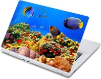 ezyPRNT The Deep Sea Beauty Aquarium Style (13 to 13.9 inch) Vinyl Laptop Decal 13   Laptop Accessories  (ezyPRNT)