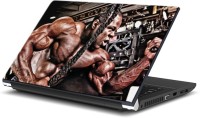 ezyPRNT Aggressive Workout Body Building (15 to 15.6 inch) Vinyl Laptop Decal 15   Laptop Accessories  (ezyPRNT)