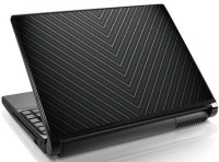Theskinmantra Balanced Black Vinyl Laptop Decal 15.6   Laptop Accessories  (Theskinmantra)
