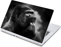 ezyPRNT Mind the Gorilla Wildlife (13 to 13.9 inch) Vinyl Laptop Decal 13   Laptop Accessories  (ezyPRNT)