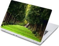 ezyPRNT The Green and Grassy way Nature (13 to 13.9 inch) Vinyl Laptop Decal 13   Laptop Accessories  (ezyPRNT)