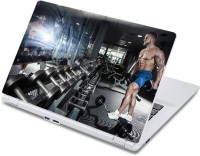 ezyPRNT The Perfect Gym Body Building (13 to 13.9 inch) Vinyl Laptop Decal 13   Laptop Accessories  (ezyPRNT)