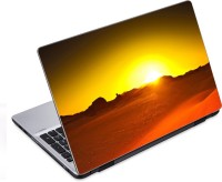 ezyPRNT Sunrise in Desert (14 to 14.9 inch) Vinyl Laptop Decal 14   Laptop Accessories  (ezyPRNT)