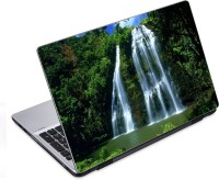 ezyPRNT Beautiful Waterfall (14 to 14.9 inch) Vinyl Laptop Decal 14   Laptop Accessories  (ezyPRNT)