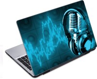 ezyPRNT Vocal Music and Mike H (14 to 14.9 inch) Vinyl Laptop Decal 14   Laptop Accessories  (ezyPRNT)