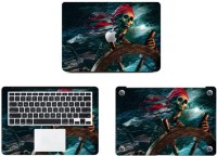 Swagsutra Skull Pirate SKIN/DECAL Vinyl Laptop Decal 13   Laptop Accessories  (Swagsutra)