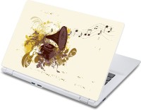 ezyPRNT Classical Musical Instrument (13 to 13.9 inch) Vinyl Laptop Decal 13   Laptop Accessories  (ezyPRNT)