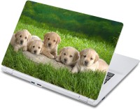 ezyPRNT Puppies Brotherhood (13 to 13.9 inch) Vinyl Laptop Decal 13   Laptop Accessories  (ezyPRNT)