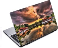 ezyPRNT Boat Houses Everywhere (14 to 14.9 inch) Vinyl Laptop Decal 14   Laptop Accessories  (ezyPRNT)