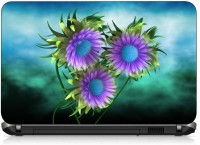 VI Collections ANIMATED FLOWERS pvc Laptop Decal 15.6   Laptop Accessories  (VI Collections)