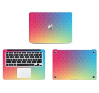 Swagsutra Colorful texture SKIN/DECAL Vinyl Laptop Decal 13   Laptop Accessories  (Swagsutra)