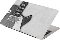 View Anweshas White Guitar Vinyl Laptop Decal 15.6 Laptop Accessories Price Online(Anweshas)