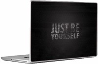 Swagsutra Be yorself Laptop Skin/Decal For 15.6 Inch Laptop Vinyl Laptop Decal 15   Laptop Accessories  (Swagsutra)