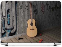 FineArts Guitar with Rose Vinyl Laptop Decal 15.6   Laptop Accessories  (FineArts)