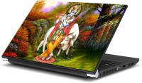 ezyPRNT Divine Krishna (15 to 15.6 inch) Vinyl Laptop Decal 15   Laptop Accessories  (ezyPRNT)