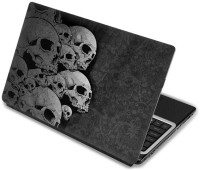 Shopmania Skull Design Vinyl Laptop Decal 15.6   Laptop Accessories  (Shopmania)