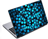 ezyPRNT Digital Blue Squares (14 to 14.9 inch) Vinyl Laptop Decal 14   Laptop Accessories  (ezyPRNT)