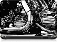 VI Collections BIKE STEEL ENGINE pvc Laptop Decal 15.6   Laptop Accessories  (VI Collections)