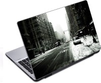 ezyPRNT Parking Car at the Site (14 to 14.9 inch) Vinyl Laptop Decal 14   Laptop Accessories  (ezyPRNT)