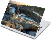 ezyPRNT River through Rocks Nature (13 to 13.9 inch) Vinyl Laptop Decal 13   Laptop Accessories  (ezyPRNT)
