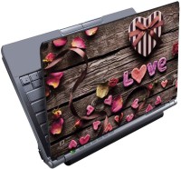 Finest Love Wooden Vinyl Laptop Decal 15.6   Laptop Accessories  (Finest)