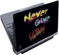 Finest Never Give Up Vinyl Laptop Decal 15.6   Laptop Accessories  (Finest)